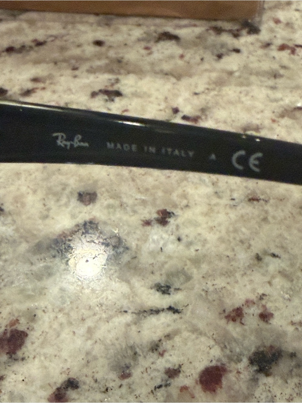 Ray-Ban RB4331 6477/7Z Wayfarer Clear Black Sunglasses - Picture 5 of 5